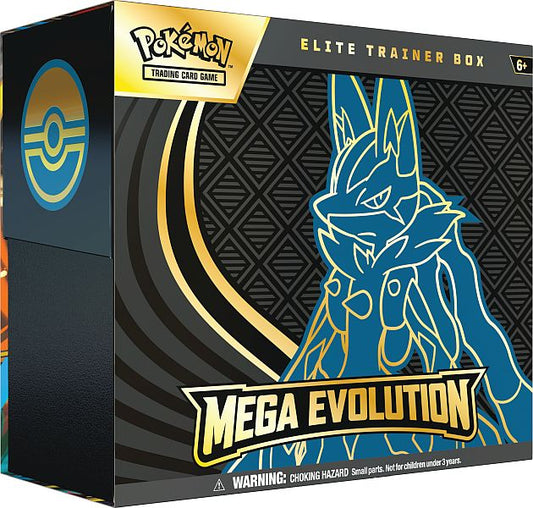 Pokemon Mega Evolution: Base Set - Elite Trainer Box (Mega Lucario/Riolu) - Englisch